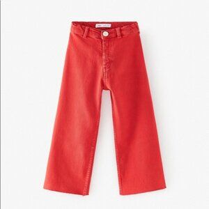 Zara Girls Premium Marine Straight Sailor Jeans 11-12